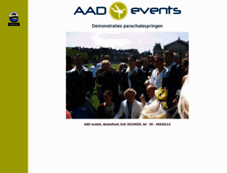 aad-events.nl screenshot