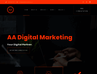 aadigitalmarketing.ca screenshot