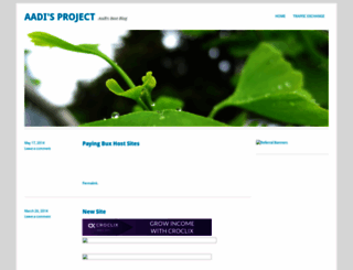 aadisproject.wordpress.com screenshot