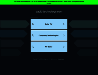 aaditritechnology.com screenshot