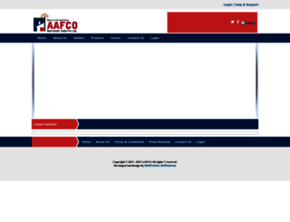 aafco.co.in screenshot