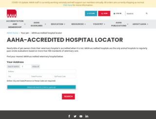aahavet.org screenshot