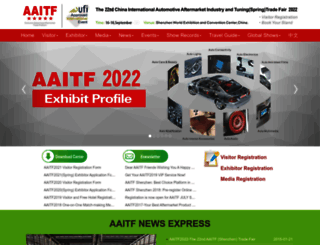 aaitf.org screenshot