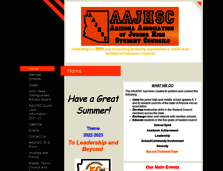 aajhsc.org screenshot