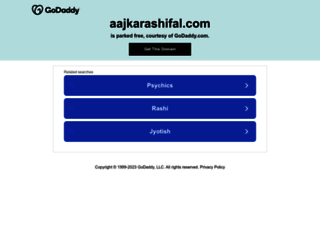 aajkarashifal.com screenshot