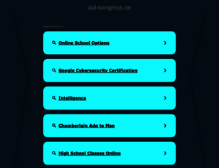 aal-kongress.de screenshot