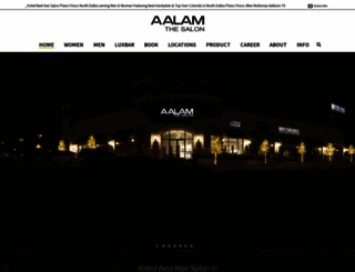 aalamsalon.com screenshot