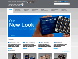 aalbadent.com screenshot