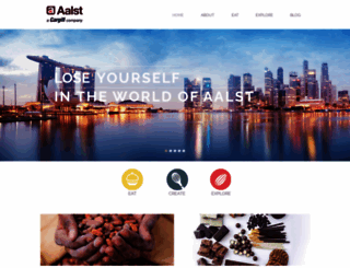 aalstchocolate.com screenshot