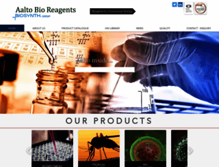 aaltobioreagents.com screenshot