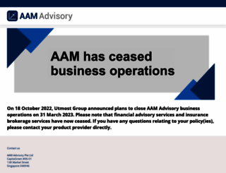 aam-advisory.com screenshot