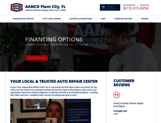 aamco-plantcity.com screenshot