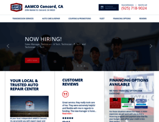 aamcoconcord.com screenshot