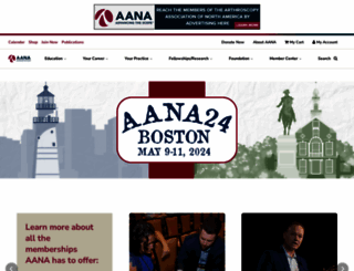 aana.org screenshot