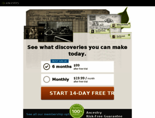 aancestry.co.uk screenshot