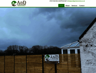 aanddgardenservices.co.uk screenshot