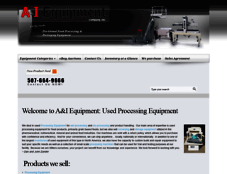 aandiequipment.com screenshot