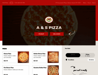 aandspizza.com screenshot