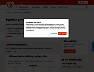 aanmelden.cz.nl screenshot