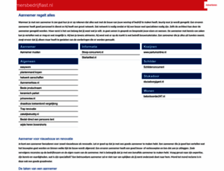 aannemersbedrijflast.nl screenshot