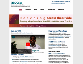aapcsw.org screenshot