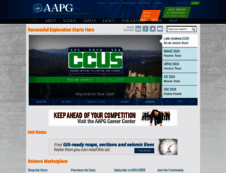 aapg.org screenshot