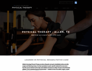 aaphysicaltherapy.com screenshot