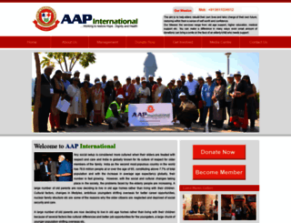 aapinternational.org screenshot