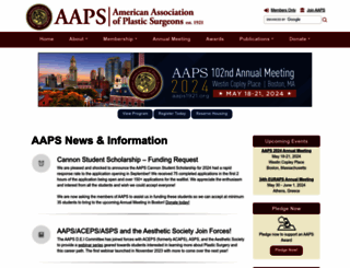aaps1921.org screenshot