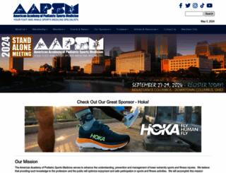 aapsm.org screenshot