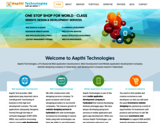 aapthitech.com screenshot