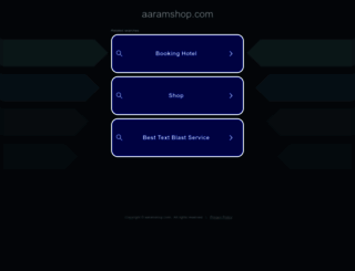 aaramshop.com screenshot