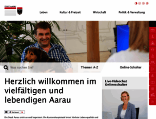 aarau.ch screenshot