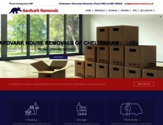 aardvark-removals.co.uk screenshot