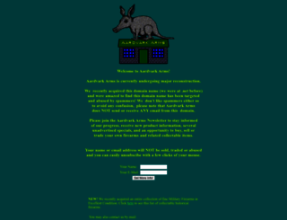 aardvarkarms.com screenshot