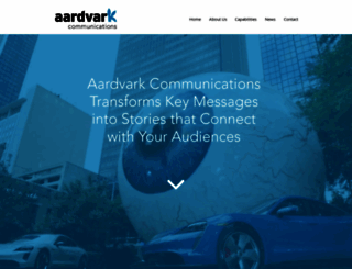aardvarktx.com screenshot