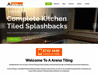 aarenatiling.com.au screenshot