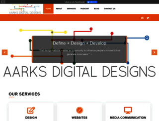 aarksdigitaldesigns.com screenshot