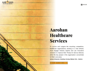 aarohanhealthcare.com screenshot