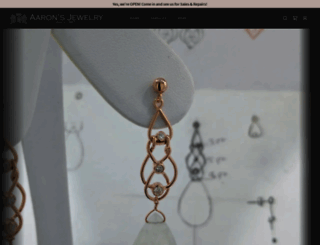 aaronsjewelry.com screenshot