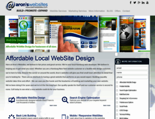aaronswebsites.com screenshot