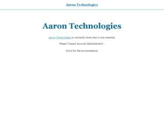 aarontechnologies.net screenshot