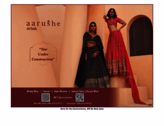 aarushe.com screenshot