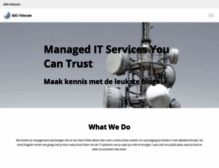 aas-telecom.nl screenshot