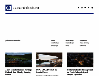 aasarchitecture.com screenshot