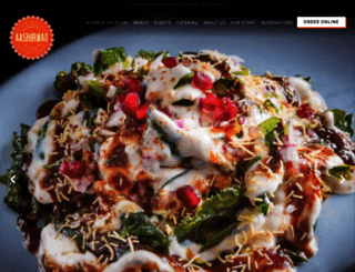 aashirwadrestaurant.com screenshot