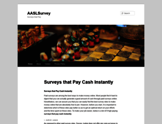 aaslsurvey.org screenshot