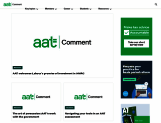 aatcomment.org.uk screenshot