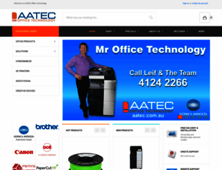 aatec.com.au screenshot