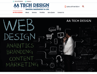 aatechdesign.com screenshot